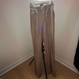 Chic Satin Wide-Leg Pants